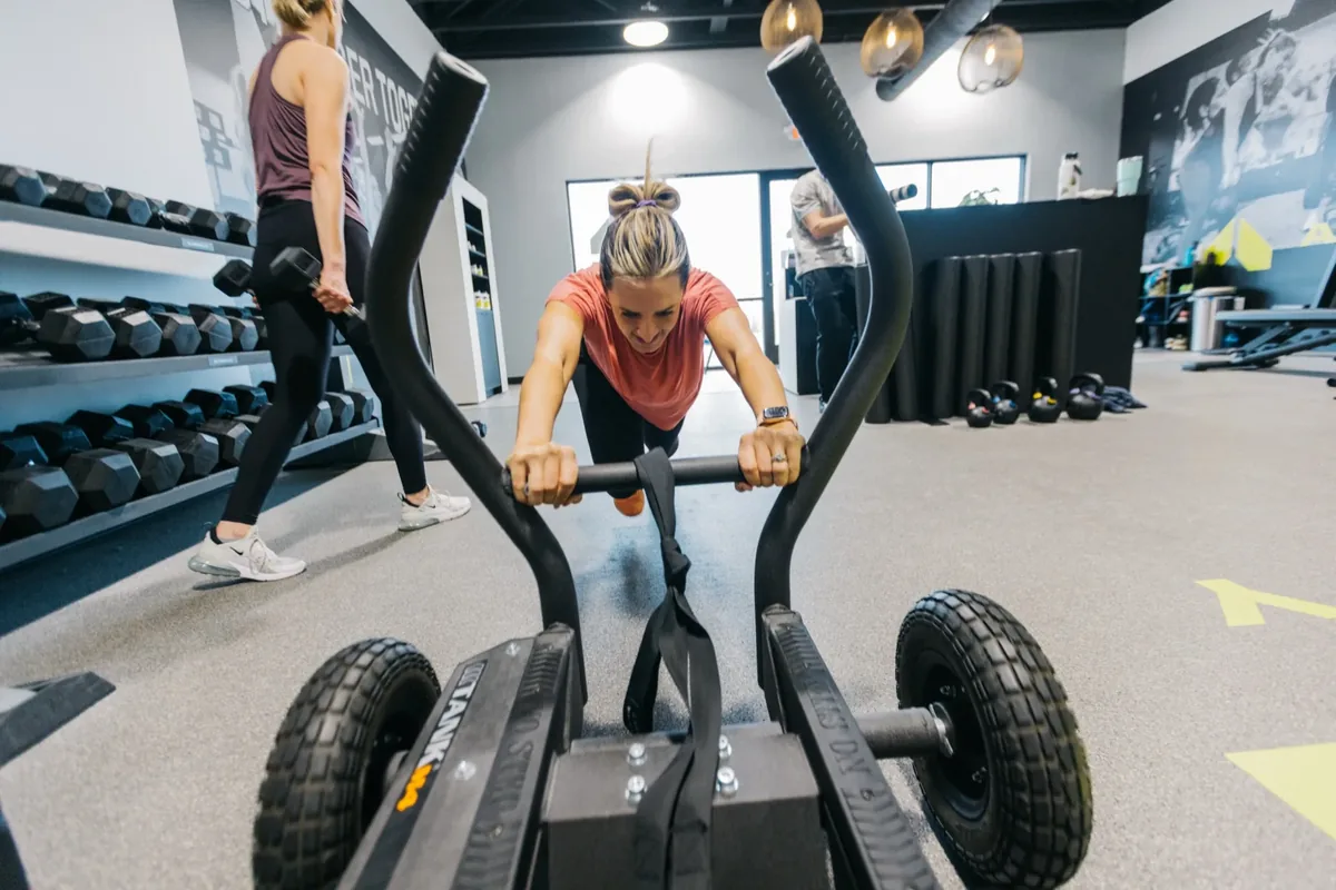 Inside the Alloy Personal Training Fairfax City studio in Fairfax City, VA